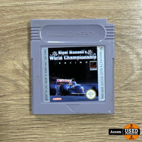 Nigel Mansell's World Championship Game Boy Game