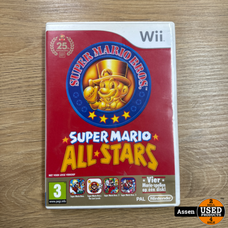 Super Mario All Stars Wii Game