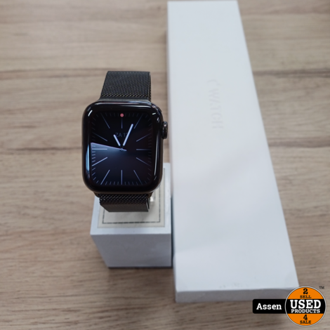 Apple Watch Series 6 40 mm Stainless Steel in nette staat met doos