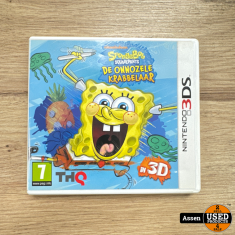 SpongeBob Squarepants De Onnozele Krabbelaar Nintendo 3DS