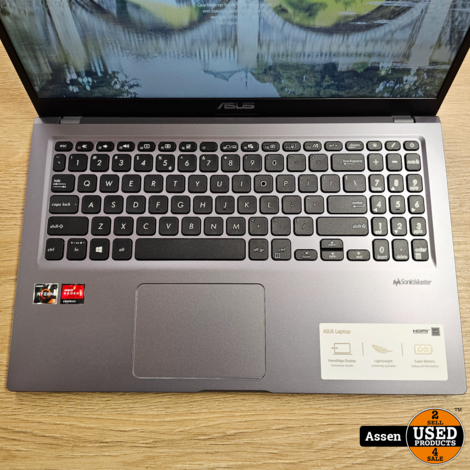 Asus Vivobook D515DA-EJ820T Laptop | 15,6 inch | Ryzen 3 | 8GB Ram | 256GB SSD