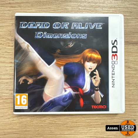 Dead or alive Dimensions 3DS Game