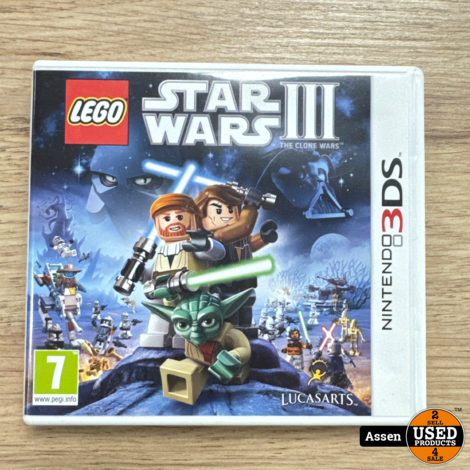 Lego Star Wars 3 3DS Game