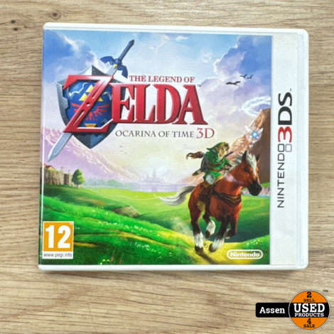 The Legends Of Zelda Ocarina of Time 3D 3DS Game