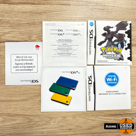 Pokemon White Nintendo DS Game
