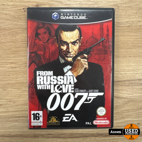 007 From Rusia With Love Starring Sean Connery As James Bond Nintendo Gamecube