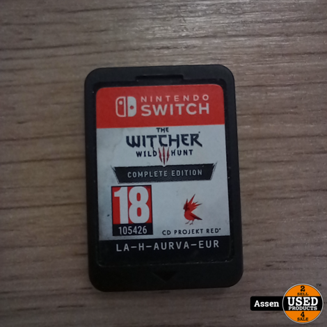 Witcher Wild Hunt Complete Edition Nintendo Switch I Zonder Doosje