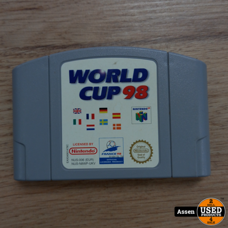 World Cup 98 Nintendo 64 Game