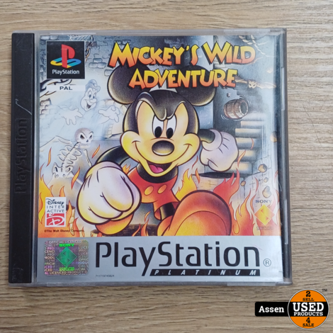 Mickey's Wild Adventure PS1 Game