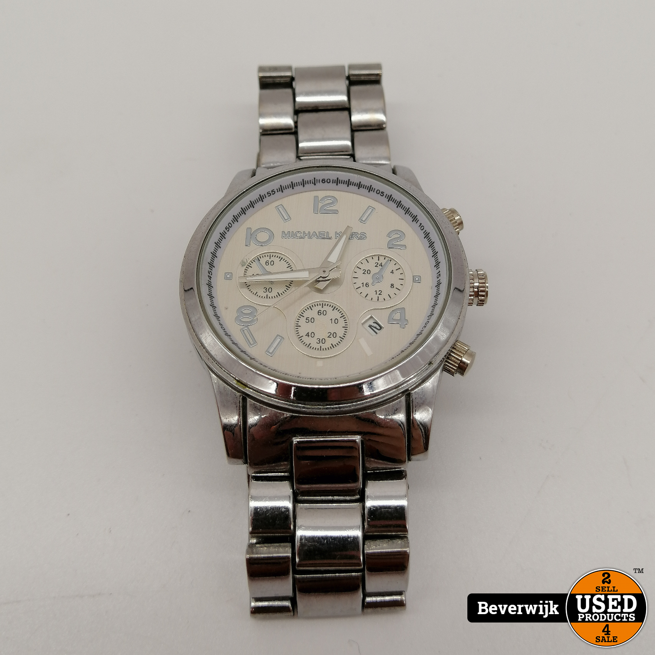Kerel bijtend Verdienen Michael Kors MK-1038 - Dames Horloge | Batterij is leeg | In gebruikte  staat - Used Products Beverwijk