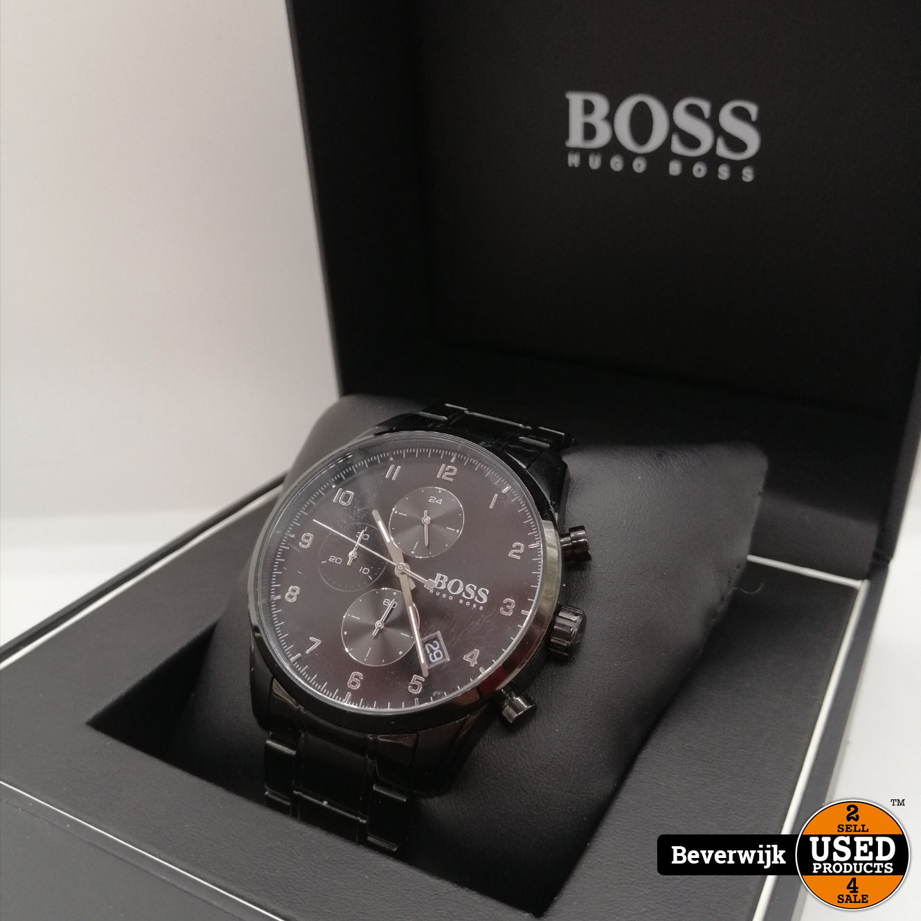 Moet handleiding Oven Hugo Boss hb.396.1.34.3402 Heren Horloge - In Nette Staat - Used Products  Beverwijk