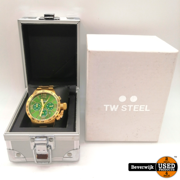 TW Steel CB226 Canteen Bracelet Automaat XL Horloge 50mm - ZGAN - Used  Products Beverwijk