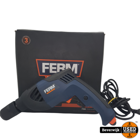 Ferm PDM1036S Klopboormachine - Nieuw in Doos!