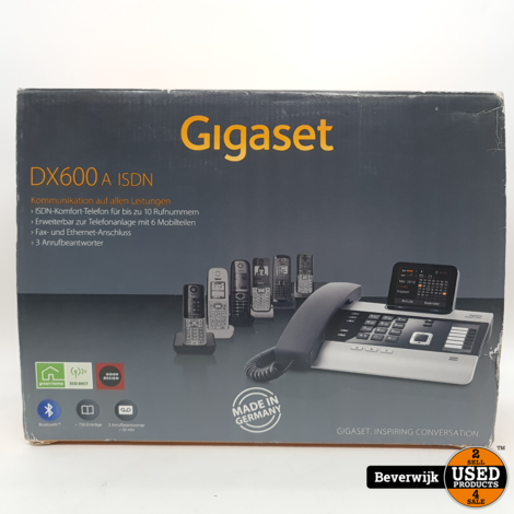 GigaSet DX600 Huistelefoon Set - Nieuw uit Doos