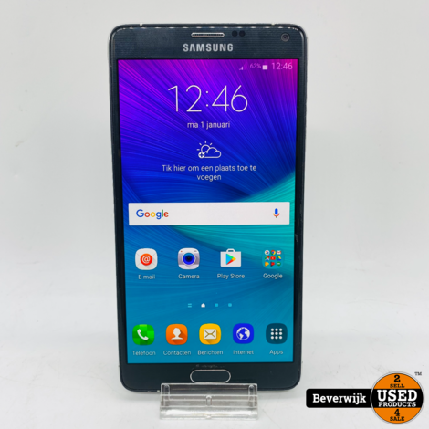 Samsung Galaxy Note 4 32GB Blauw- In Goede Staat