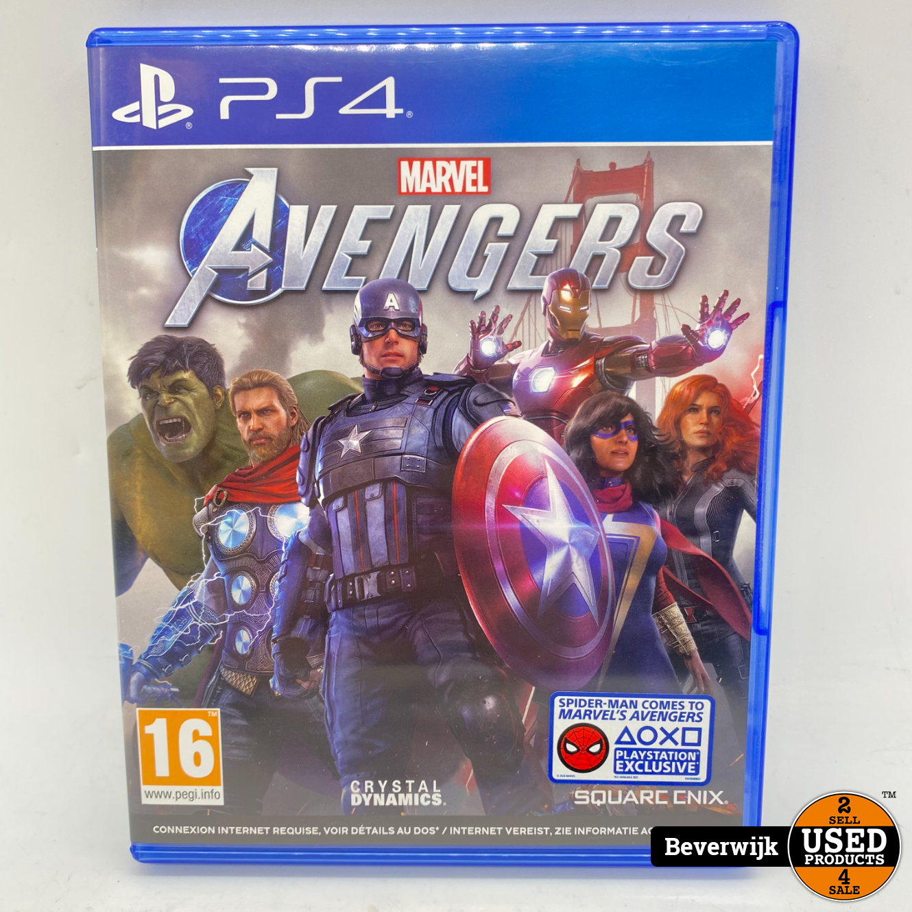 Belastingen samenwerken Vijfde Marvel Avengers - Sony Playstation 4 Game - Used Products Beverwijk