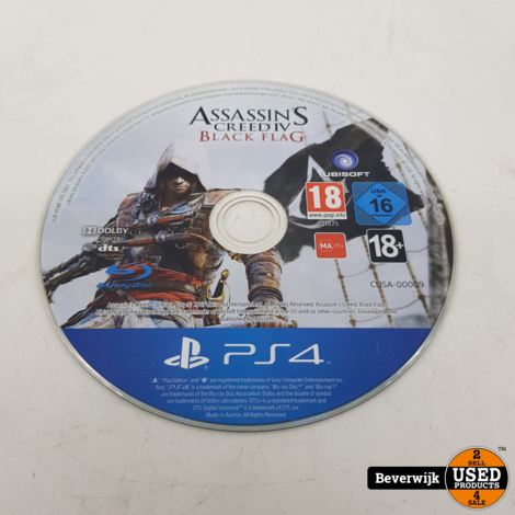 Assassin's Creed iv black flag - Playstation 4