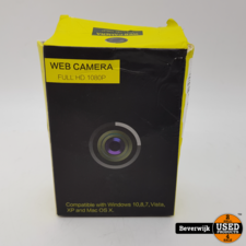 Web Camera Full HD - In Goede Staat!