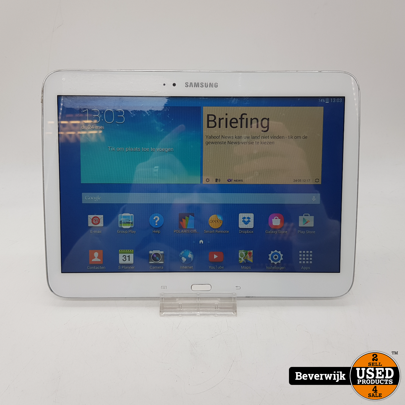 verrassing Brengen land Samsung Galaxy Tab 3 10.1 16GB Wit - In Redelijke Staat! - Used Products  Beverwijk