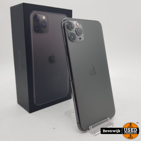 Apple Iphone 11 Pro Max 64GB Accu 87 - In Nette Staat
