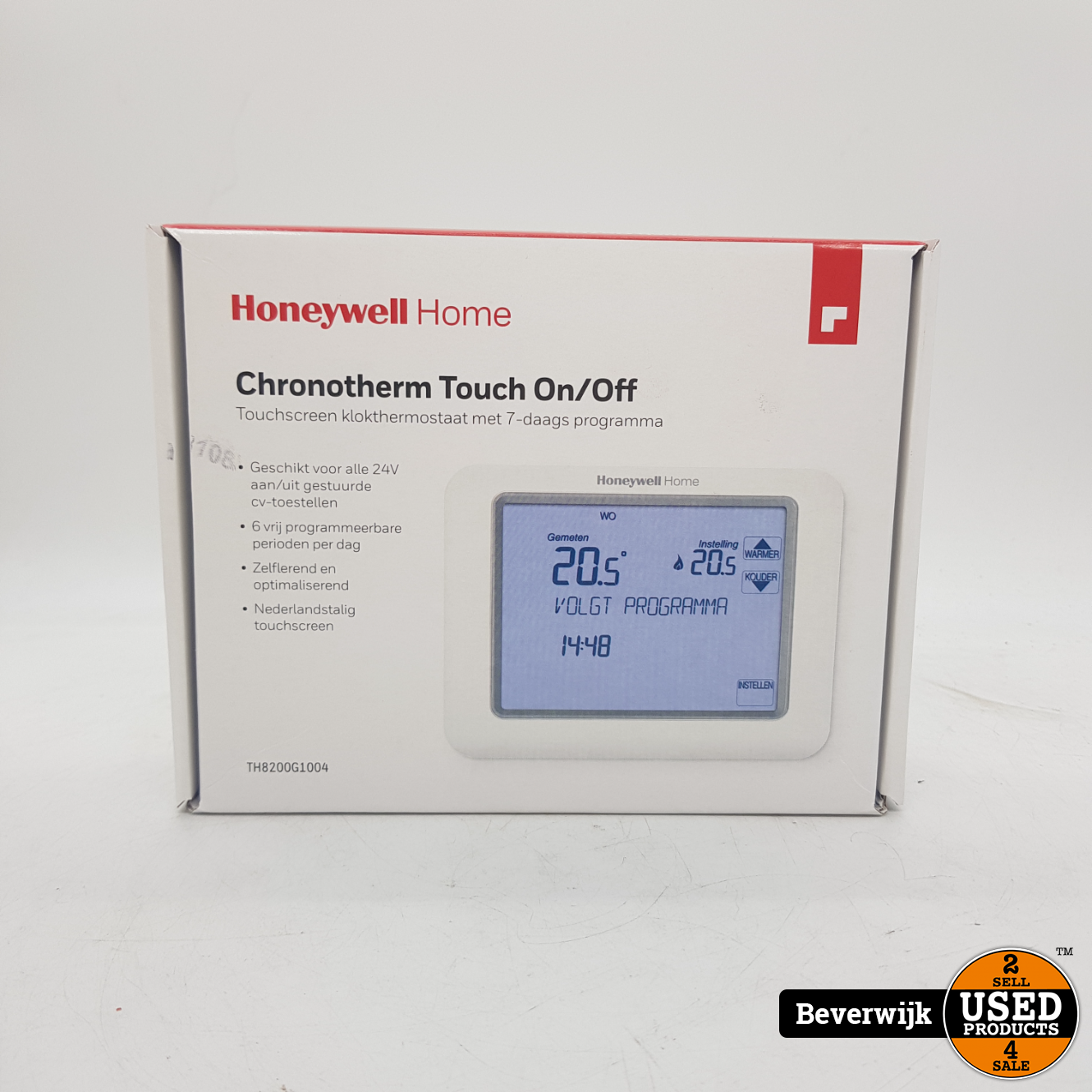 Varen zwart Londen Honeywell Home Chronotherm Touch On/Off - Nieuw - Used Products Beverwijk