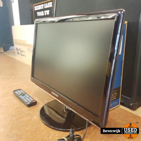 Samsung T22A350 HD TV Monitor 60Hz - In Zeer Nette Staat