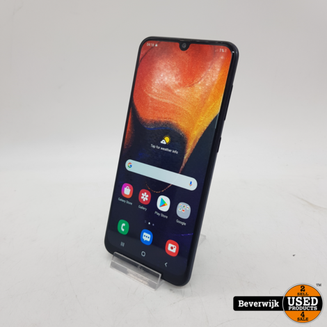 Samsung Galaxy A50 64GB Dual Sim Android 11 - In Goede Staat