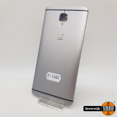 OnePlus3 64GB Dual Sim Android 9 - In Goede Staat