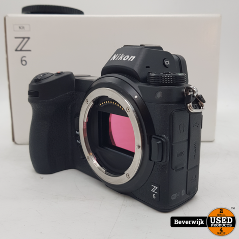 Nikon Z6 BODY Zwart 24.5MP 35mm (Fullframe) - Nette Staat