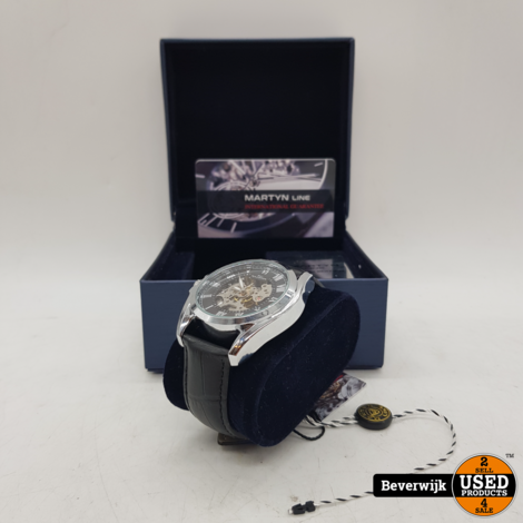 Martyn Line S Steel CAL 3668 Automatische Horloge - Nieuw