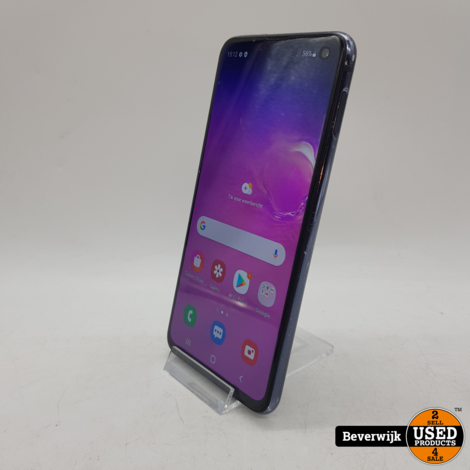 Samsung Galaxy S10e 128GB Android 12 - Barst Op Achterkant