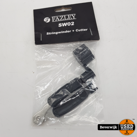 Fazley SW02 snaren-winder en cutter - Nieuw