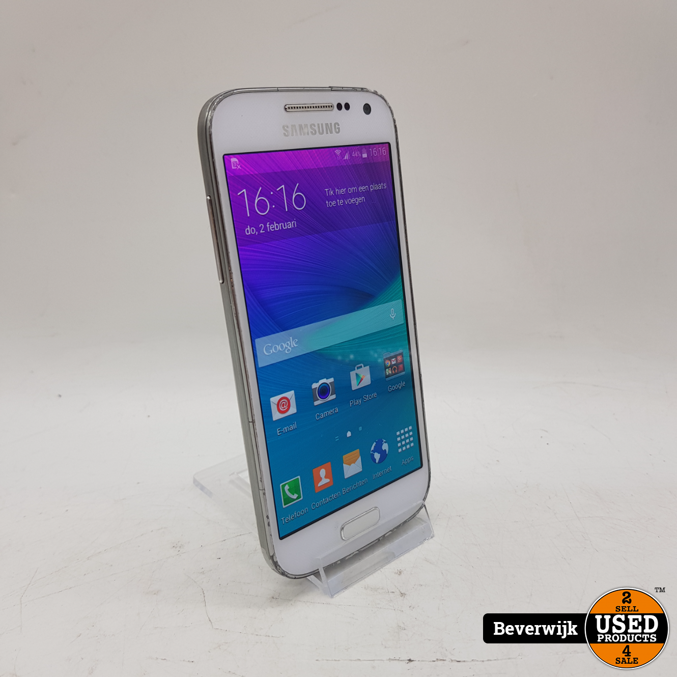 Discreet Museum rekruut Samsung Galaxy S4 Mini 8GB Android 4 - In Goede Staat - Used Products  Beverwijk
