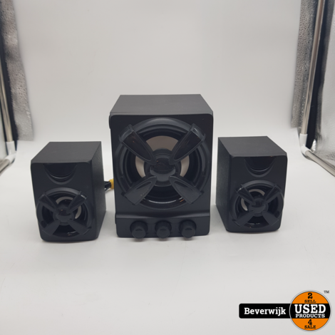 Battletron PC Speakers Wired - In Goede Staat
