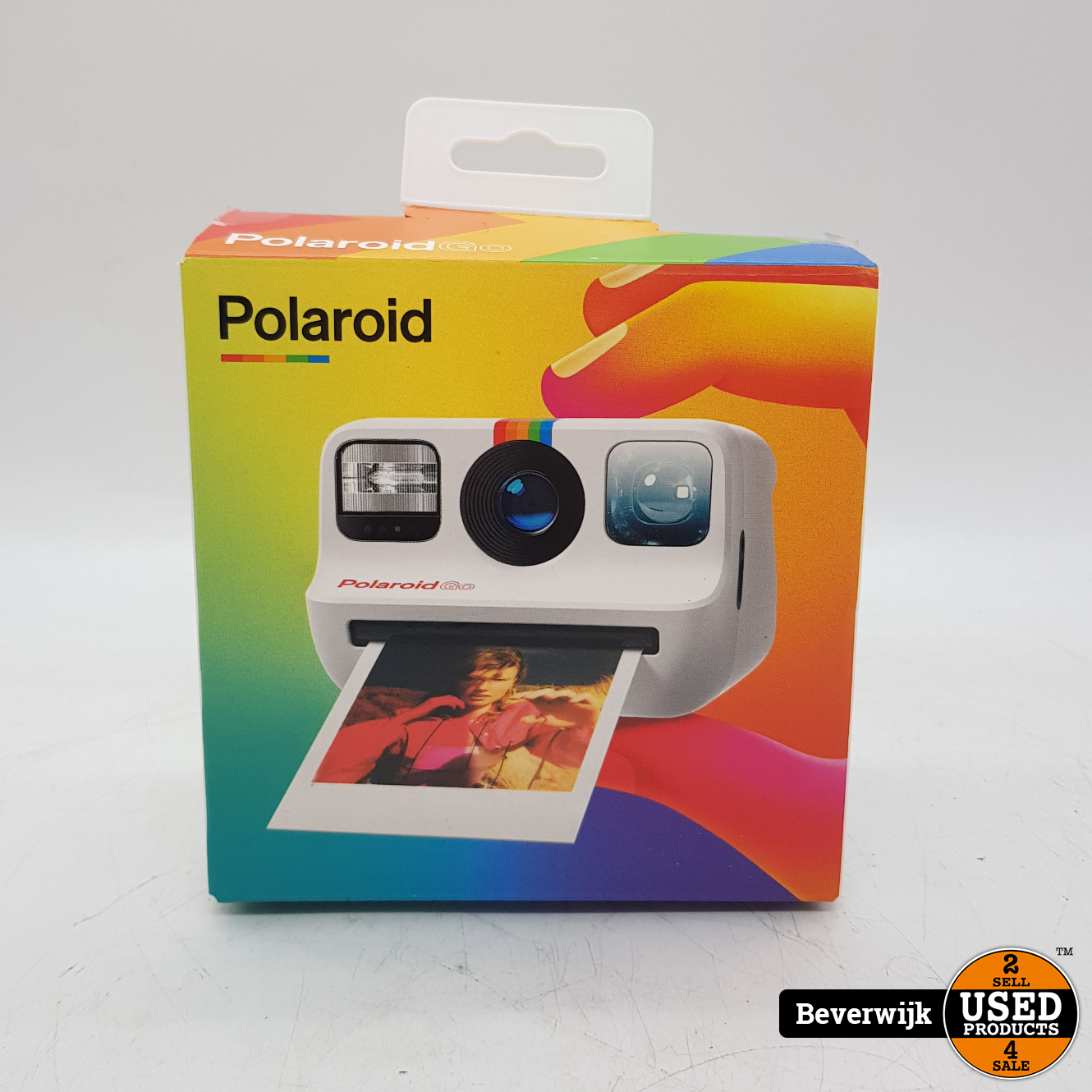 Pedagogie Antibiotica Nachtvlek Polaroid Go Instant Camera Wit - Nieuwstaat - Used Products Beverwijk