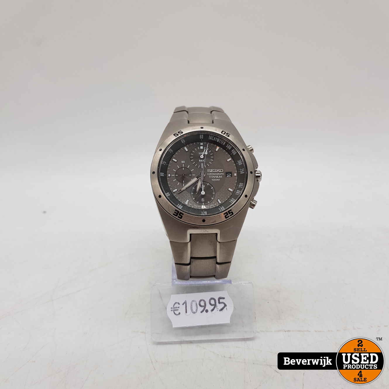 Seiko 7T92 0ED0 Heren Horloge - In Nette Staat - Used Products Beverwijk