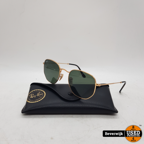 RayBan RB3548N Goude Zonnebril - In Nette Staat