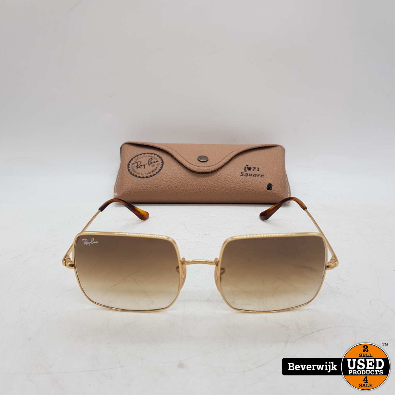 Ansichtkaart server Overgang Ray Ban RB1971 Zonnebril - In Nette Staat - Used Products Beverwijk