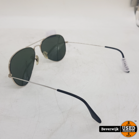 Rayban RAM1442AA Zilver Zonnebril - In Goede Staat