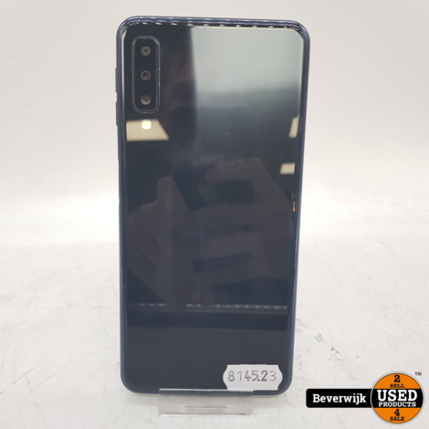 Samsung Galaxy A7 2018 64GB Android 10 - In Goede Staat