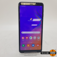 Samsung Galaxy A7 2018 64GB Android 10 - In Goede Staat