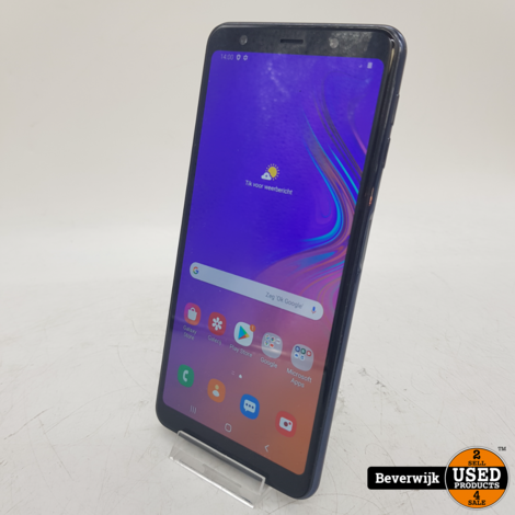 Samsung Galaxy A7 2018 64GB Android 10 - In Goede Staat