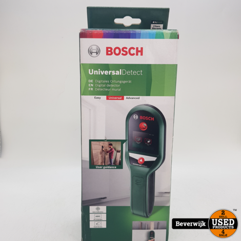 Bosch Universal Detect Leidingzoeker Nieuw!
