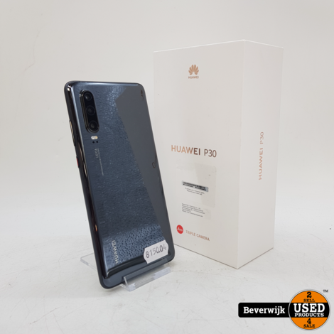 Huawei P30 128GB Android 12 - In Nette Staat