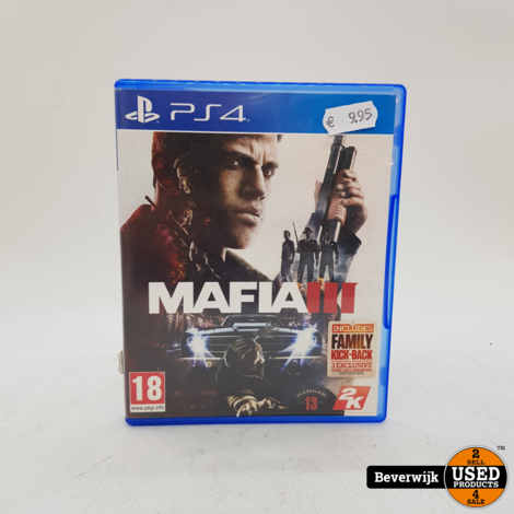 Mafia III - PS4 Game