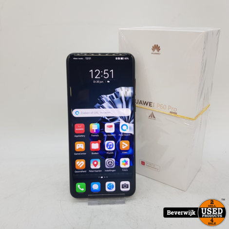 Huawei P60 Pro 256GB Android 13 Black - 1WEEK OUD