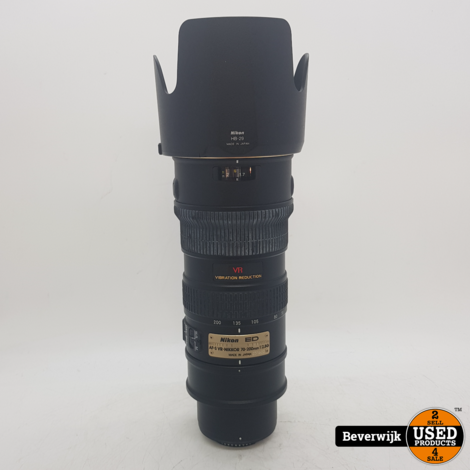 Nikon AF-S VR Nikkor 70-200mm f/2.8 g - In Nette Staat