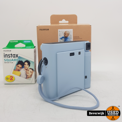 Fujifilm Instax Square SQ1 Foto camera | Blauw - In Nette Staat