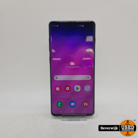 Samsung Galaxy S10 Plus 512GB Android 12 - In Redelijke Staat