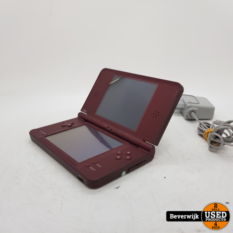 Nintendo DS XL Rood in Prima Staat